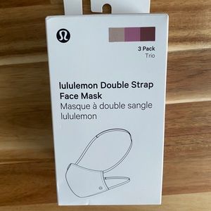 LULULEMON Face Mask Double Strap 3 Pack